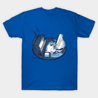 U Playin' Yaself (Blue) T-Shirt